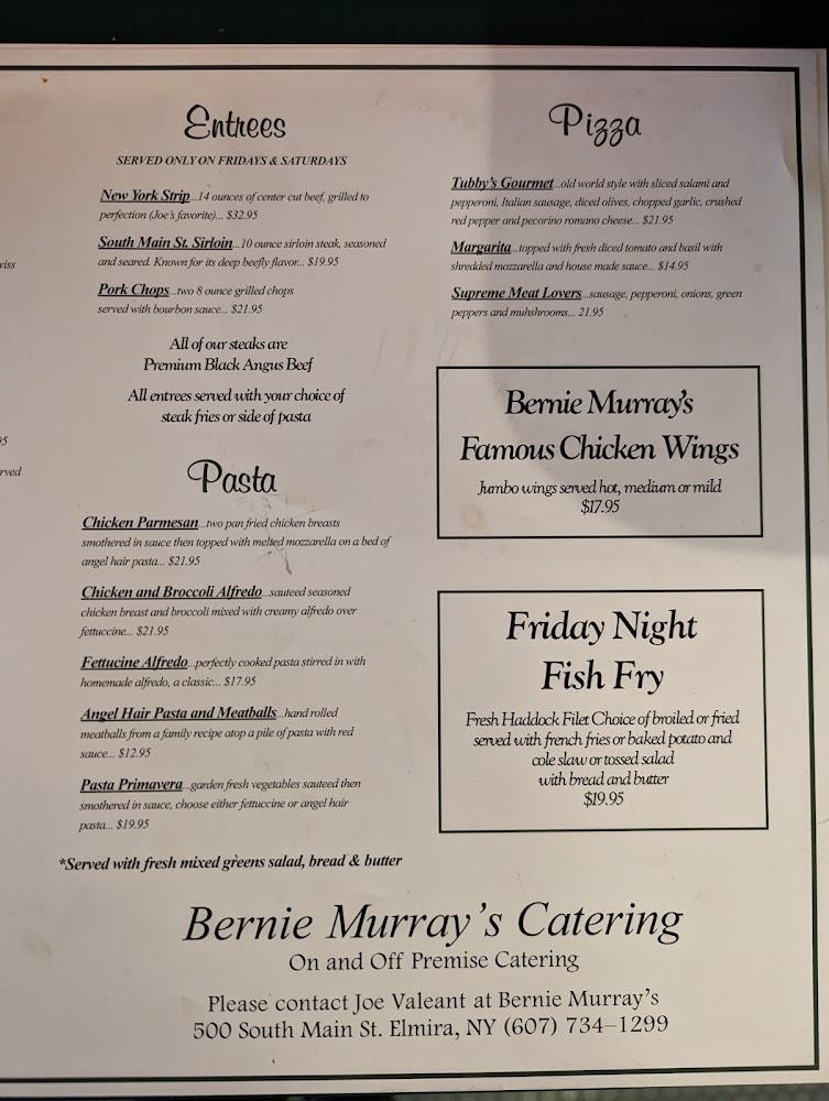 Bernie Murray's Menu image 3
